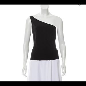 Theory one shoulder top